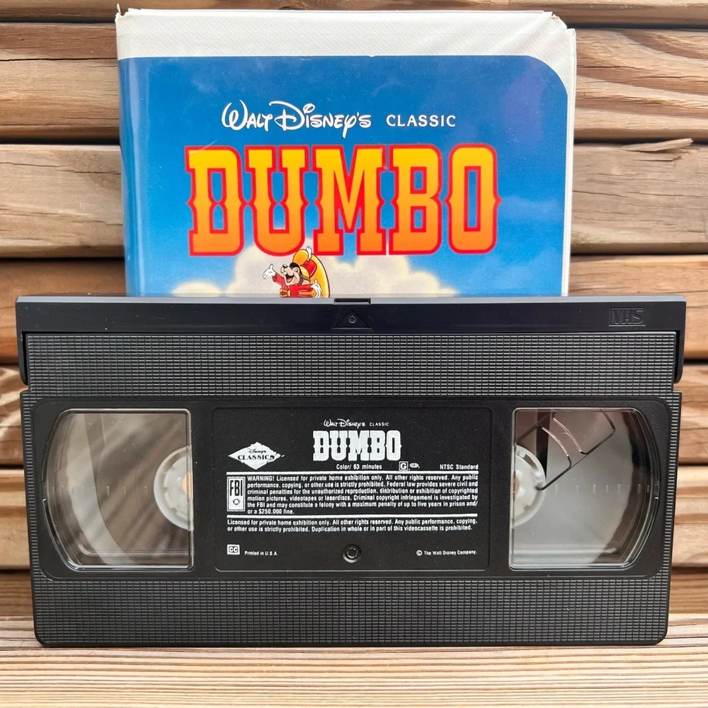 Dumbo VHS Black Diamond Edition! Vintage 1993!